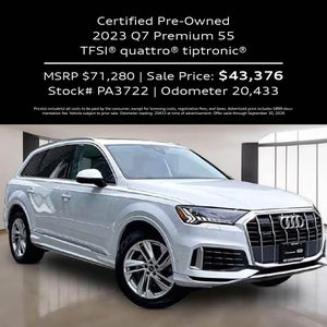 2023 Q7 Premium 55 TFSI® quattro® tiptronic®